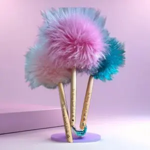 The Honey Swirl Lollipop Puff by Bee Enchant