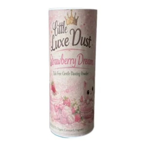 Strawberry Dream dusting powder packaging