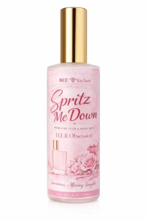 Spritz Me Down fragrance packaging